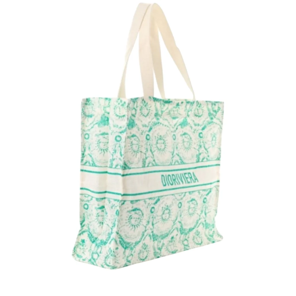 Christian Dior Tote Bag in Aquamaria - Dioriveria - Picture 3 of 9